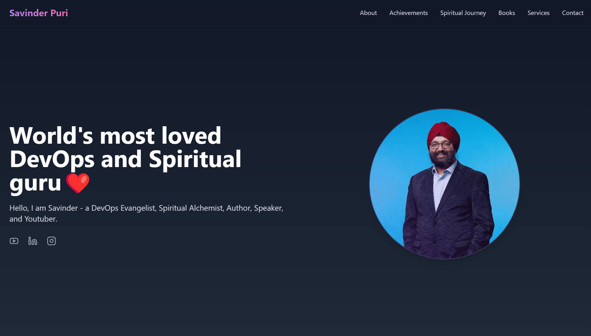 Savinder Puri Portfolio